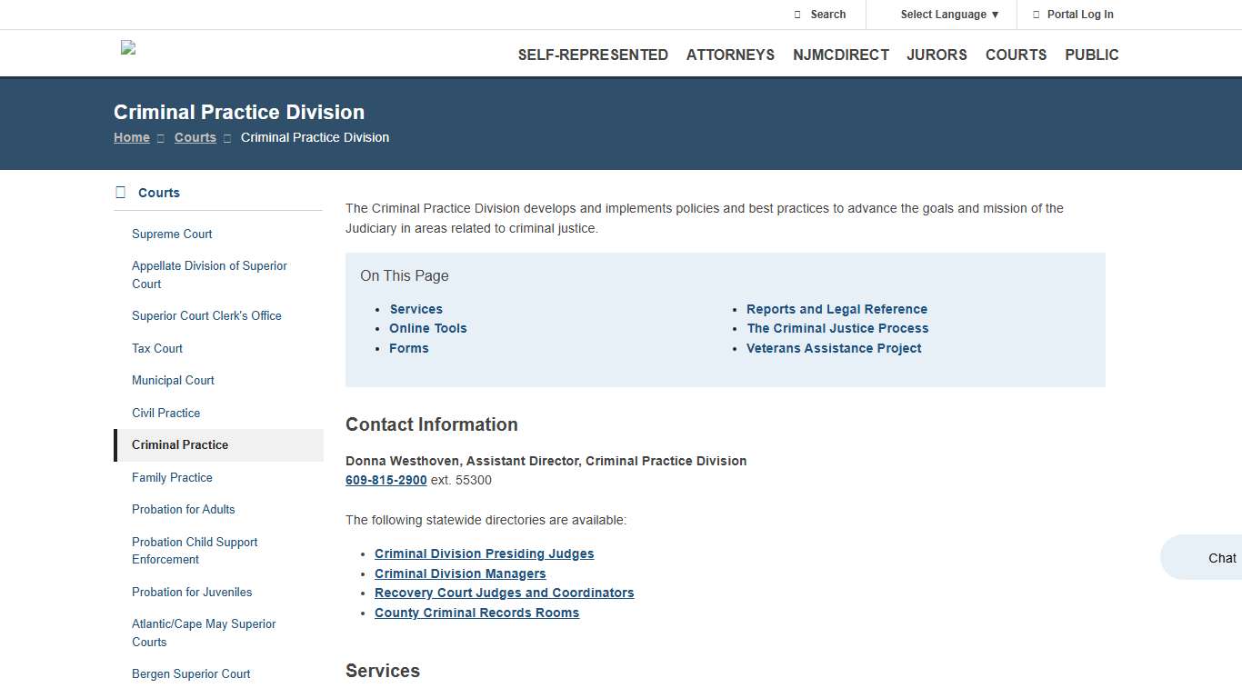 Criminal Practice Division